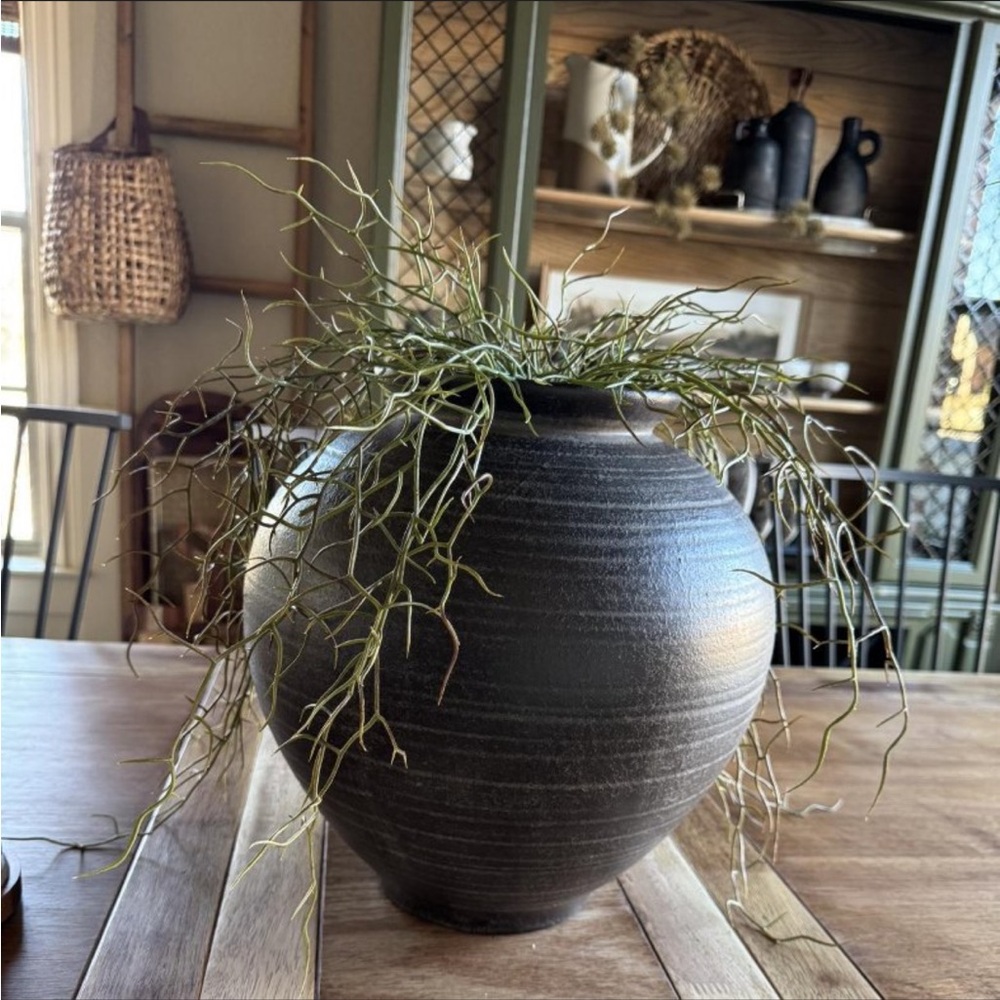 Large Rustic Ceramic Vase - Threshold™ - Picture 2 of 11